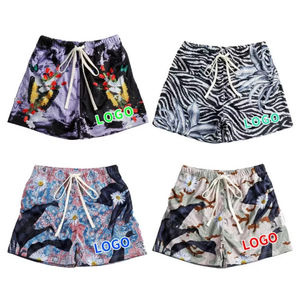 Pantalones cortos de baloncesto para hombre con estampado integral de verano |   Camiseta Deportiva de Doble Capa con Malla, Impresión Digital, Sólida, Informal, de Secado Rápido y Transpirable - Product Image 1