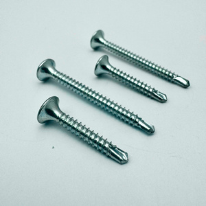 # 6- # Tornillo Autoperforante de Cabeza Plana Métrico 8, Acero al Carbono DIN 7504/ISO 15482, Zincado, Fijaciones THV, Vietnam - Product Image 1