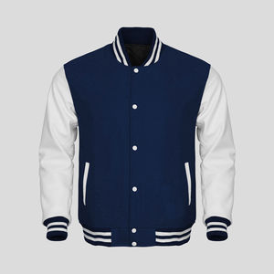 Fashionable Baseball Varsity jacket College Letterman Leather Sleeves & Wool Body CollegeBaseballjacket for men DDP Shipping - Product Image 2