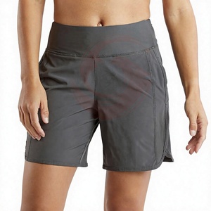 Pantalones Cortos Deportivos de Lona con Estampado, de Cintura Alta, Transpirables, Ecológicos, de Secado Rápido, Ajuste Regular, Antideslizantes, para Correr al Aire Libre, Novedad 2026 - Product Image 2