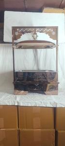 Juego de platos de frotamiento de cobre de acero inoxidable hidráulico eléctrico, tablero de calentamiento cuadrado Rectangular, calentador de alimentos para Buffet, calefacción eléctrica - Product Image 2