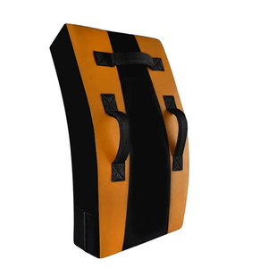 การทุบตีเท้าเป้าหมายPad KICKINGโล่หนังศิลปะการต่อสู้โค้งKick Boxingการฝึกอบรมไทยแผ่นStrong Holdings - Product Image 3