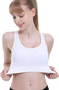 Sujetadores Deportivos Suaves de Alta Calidad para Mujer, Acolchados, de Alto Impacto, Sin Costuras, con Espalda Cruzada, Tops de Entrenamiento, Ropa Deportiva para Gimnasio - Product Image 4