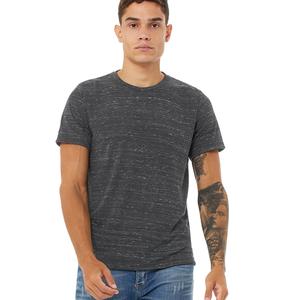Camiseta de Spandex/algodón Premium personalizada, camisetas de moda en blanco, camiseta ajustada para hombre, la mejor marca de calidad - Product Image 2
