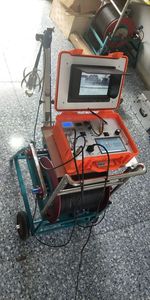 Caméra d'inspection de puits profond de forage de 200m à 500m avec caméra panoramique à inclinaison de 90mm Focus LED - Product Image 3