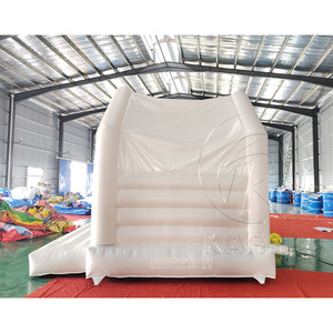 Château gonflable commercial en PVC blanc pour mariage, idéal pour les fêtes d'enfants, utilisation intérieure et extérieure - Product Image 5