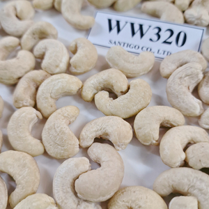 Noix de cajou Kaju Badam W320 SANTIGO Vietnam W320 Noix de cajou exportées vers le Moyen-Orient, l'UE Emballage OEM, ODM - Product Image 1