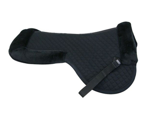 Tapis de selle Comfort Horse tapis de selle en peau de mouton pour équipement équestre vente en gros produits pour chevaux licou et coussin - Product Image 1