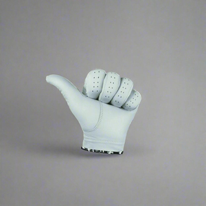 Gants de golf en peau de mouton blanche avec logo personnalisé en gros Gants de golf confortables, respirants et antidérapants pour hommes et femmes pour le sport - Product Image 3