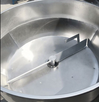 Mélangeur d'aliments pour animaux vertical automatique en acier inoxydable de 200 kg, machine à mélanger les granulés pour l'élevage de bétail et de volailles