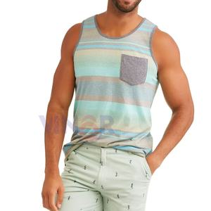 100% Cotton Sleeveless Tank <b>Top</b> for <b>Men</b> Solid Breathable Knitted <b>Muscle</b> Vest for Fitness and Bodybuilding Breathable Tank <b>tops</b> - Product Image 1