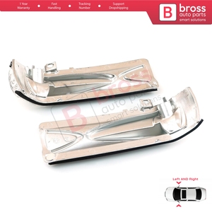 BSP908 2 ชิ้น ไฟเลี้ยวกระจกมองข้างสีขาว รุ่น R+L 71765449 71765377 สำหรับ Doblo 2 Combo D - Product Image 5