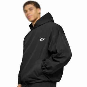 ชุดเซ็ตเสื้อฮู้ดและกางเกงแทรคสูทผู้ชายขายส่ง รับผลิตตามแบบ OEM น้ำหนักเบา ผู้ผลิตจากสหรัฐอเมริกา เสื้อผ้าสตรีทแวร์ Y2K ลำลอง - Product Image 3