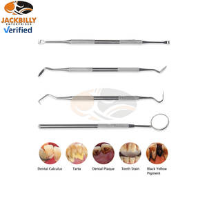 Juego de Exploración de Cirugía General de 4 Piezas de Calidad Premium, Kit de Diagnóstico Básico de 3 Piezas, Instrumentos Manuales de Acero Inoxidable con Certificación CE - Product Image 3