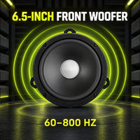 iCAR V23 Audio Upgrade Kit 12 Buah Set Sistem Stereo Mobil Speaker Amplifier untuk Interior Kendaraan