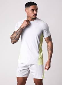 T-shirt à manches courtes pour homme, style tendance, vêtements de sport, séchage rapide, vêtements d'extérieur, couleur unie, t-shirt pour homme - Product Image 5