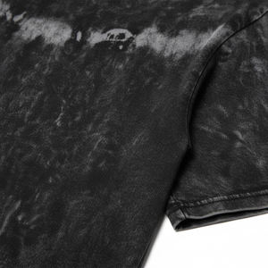 เสื้อยืดคอกลมแขนสั้นผ้าคอตตอนสำหรับผู้ใหญ่สีดำ100% ผ้าคอตตอนออกแบบโลโก้ได้ตามต้องการ - Product Image 5