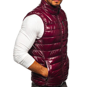 Extérieur sans manches mode vêtements bouffant gilet hommes hiver veste décontractée épaissie respirant vers le bas rempli sport gilet chaud - Product Image 5