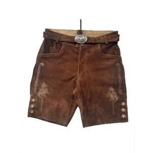 Pantalones Cortos de Cuero Bávaros Trachten Alemanes de Última Moda, Diseño Personalizado, Casuales, Resistentes al Viento, con Cierre de Cremallera, Tallas XS a XXL - Product Image 1