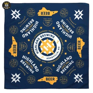 Bandana Tamaño personalizado Bufanda cuadrada Floral Suave Digital Dibujado a mano Impreso Dot Letter Patterns Unisex - Product Image 6