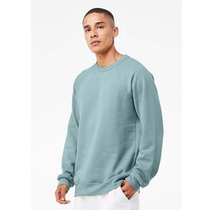 BELLA CANVAS unisexe éponge polaire col rond 100% coton sweat Premium plaine vêtements de travail décontracté col rond coupe ample sweats - Product Image 1