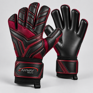 Gants de gardien de but de football haut de gamme, en cuir PU, antidérapants, respirants, avec sangle de poignet réglable, unisexe, équipement sportif - Product Image 6