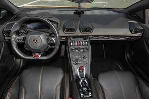 TOP BEST SELLING 2016 L-A-M-B-O-R-G-H-I-N-I HURACAN LP610-4 SPYDER, 610-HP V10, AWD, ARANCIO BOREALIS, UNMODIFIED - Product Image 3