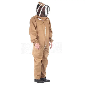 Chaqueta ventilada de triple capa duradera, traje protector de apicultura a prueba de agua, ropa de seguridad hermética para apicultores - Product Image 3