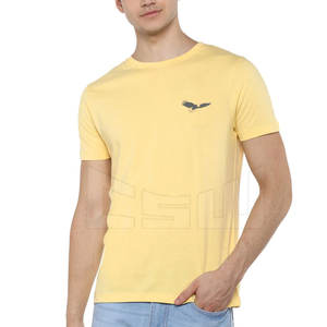 เสื้อยืดแขนสั้นสำหรับผู้ชายเสื้อยืดคอกลมสีทึบสำหรับ2025 - Product Image 1