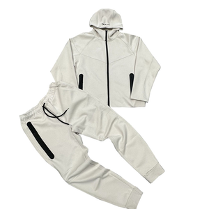 Conjunto de Ropa Deportiva para Hombre, Venta al por Mayor, Personalizado con Logotipo y Diseño, Conjunto de 2 Piezas, Chándal para Hombre - Product Image 1