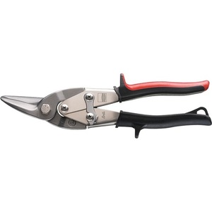ERDI <b>Left</b>-<b>Handed</b> D16L Figure <b>Scissors</b> & Shears 240 mm Length for Stainless Steel up to 1.2 mm & Steel up to 1 mm - Product Image 1