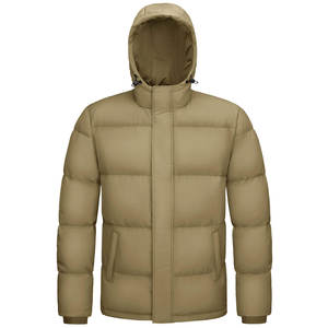 Chaqueta Acolchada de Mujer de Alta Calidad al por Mayor del Fabricante, Abrigo de Invierno Personalizado, Técnicas de Impresión en Cuero de Borrego, Capucha Extra Grande - Product Image 1