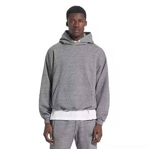 Pull à capuche d'hiver GSM lourd personnalisé pour hommes 100% coton polyester surdimensionné motif unisexe brodé Min. Order 2 - Product Image 1