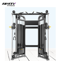 Système de poulies en acier réglable BM, machine de musculation à domicile, entraînement multifonctionnel des jambes et du tronc pour la musculation et l'entraînement fonctionnel