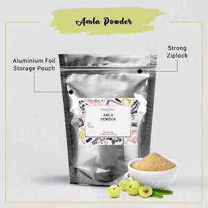 Poudre d'Amla (groseille à maquereau) Produit multi-usages pour les soins et le coiffage des cheveux - Product Image 5