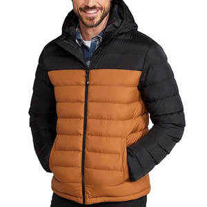Chaquetas acolchadas de poliéster hechas a medida para hombre a la venta chaquetas acolchadas de ajuste cómodo para hombre de gran oferta OEM - Product Image 6