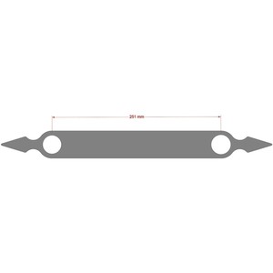 Nuova Protezione Scarico 3D in Ergal con Adesivo in Plastica per Yamaha Tmax 500-530 Dal 2008-16 Condizione Nuova Confezione Originale - Product Image 4
