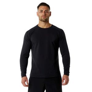 T-shirt à manches longues personnalisé pour homme, t-shirt de sport et de fitness pour homme, vente en gros, t-shirt OEM pour homme - Product Image 1