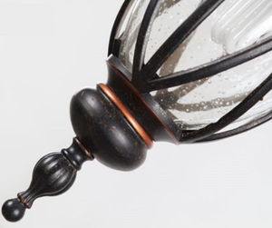 Lustre décoratif d'extérieur en aluminium de style européen américain Plafonniers d'extérieur - Product Image 3