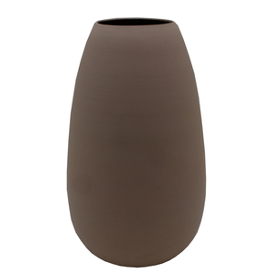 <b>Unique</b> Design Iron Flower <b>Vase</b> Classic Design Dark Brown Flower Pot For Home Christmas Table Decoration Handmade in bulk - Product Image 1