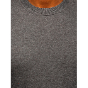 เสื้อสเวตเตอร์สวมหัวแขนยาวเข้ารูปของผู้ชายผ้าฝ้ายสักหลาดสีปกติพิมพ์ลายฤดูหนาวขนาด XS ขายส่ง - Product Image 3