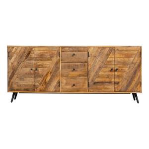 Mangohouten Fiona Commode contemporaine en manguier massif et métal 200 cm - Product Image 4