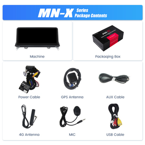 MEKEDE EU STOCK Mnx Autoradio Android Stéréo USB MP3 Écran 8 cœurs 4G Wifi FM pour BMW X5 E70/X6 E71 2007 2008 2010 2011 <span class=keywords><strong>2012</strong></span> - Product Image 2