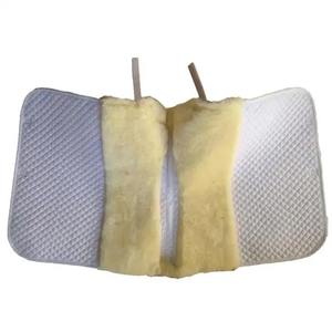 Comfortable <b>Foam</b> Dressage Smooth Equine Care White Color Soft Saddle <b>Pad</b> Customization Accepted Satin Horse Equestrian Supplies - Product Image 5