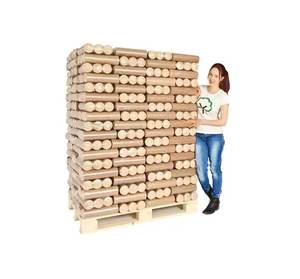 Briquetas de madera dura Ruff de alta calidad Soluciones de energía a granel al por mayor con aserrín de madera de primera calidad - Product Image 2