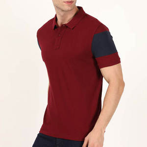 T-shirts polo en coton polyester respirant de haute qualité T-shirts polo uni pour hommes avec LOGO Polo pour hommes imprimé de logo personnalisé - Product Image 6