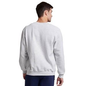 เสื้อสเวตเตอร์สวมหัวแขนยาวขนแกะคอกลมทรงหลวมพอดีตัวสำหรับผู้ชายเสื้อผ้าแฟชั่นฤดูใบไม้ร่วง - Product Image 2