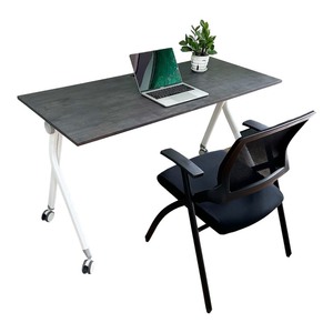 Burke 1.4m Folding <b>Table</b> with Adjustable CB68178 Folding Chairs - Product Image 2