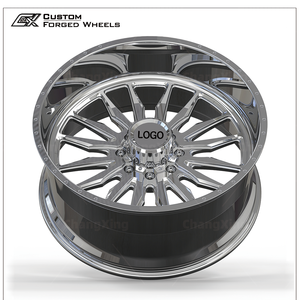 Rines Agresivos y Brillantes para Camioneta, Forjados para Todoterreno, 18-30 Pulgadas, 26x12J, 8x180, Rines de Aluminio CNC para GMC 2500 Sierra 2024 - Product Image 3