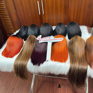 GRANDES OFERTAS Enero 2026 Cabello Humano Vietnamita 100% Natural para Pelucas, de 6 a 30 Pulgadas, Liso, Listo para Enviar, Todos los Colores - Product Image 3